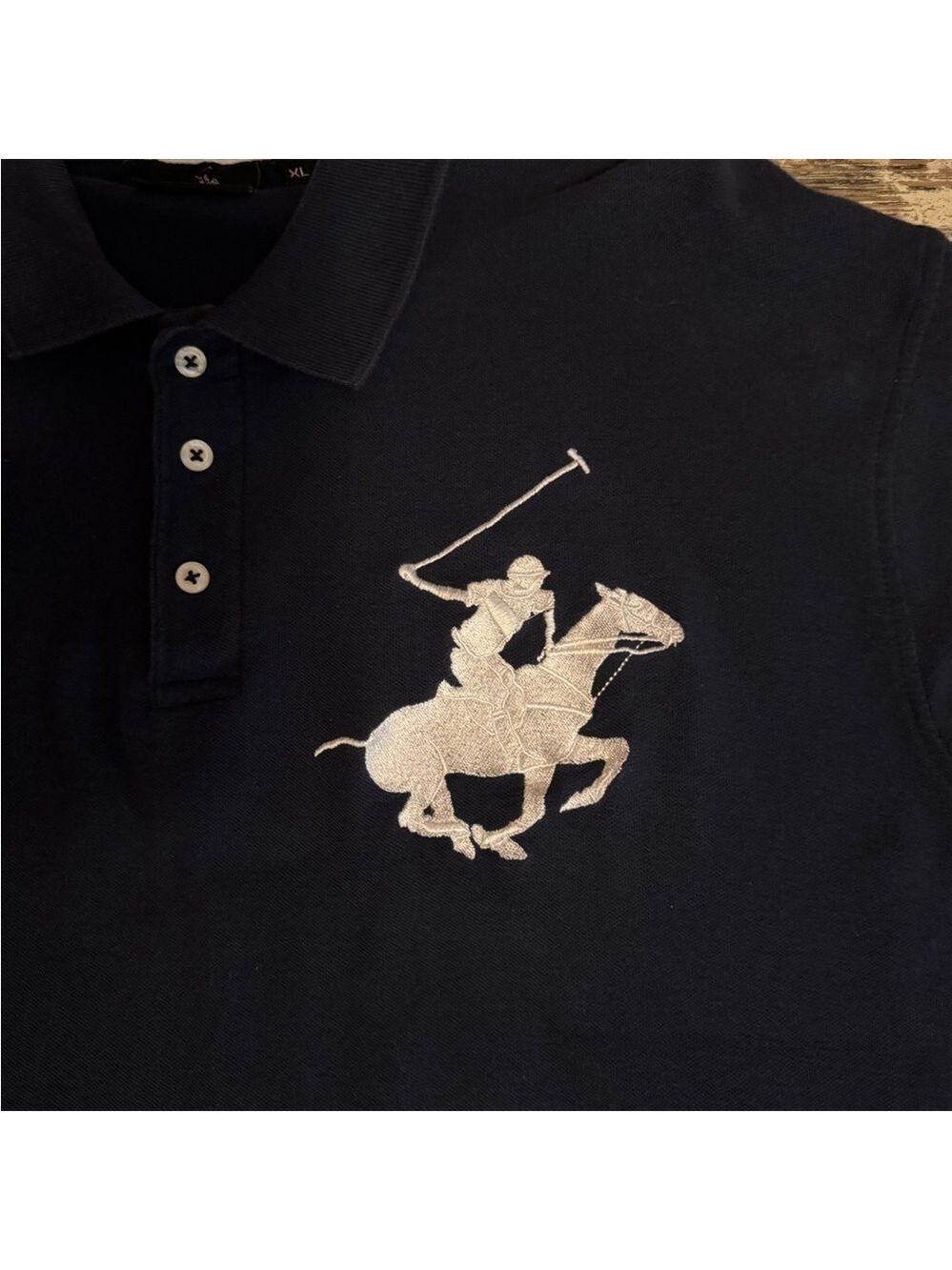 Beverly Hills Polo Club Navy Polo Shirt Men's XL
